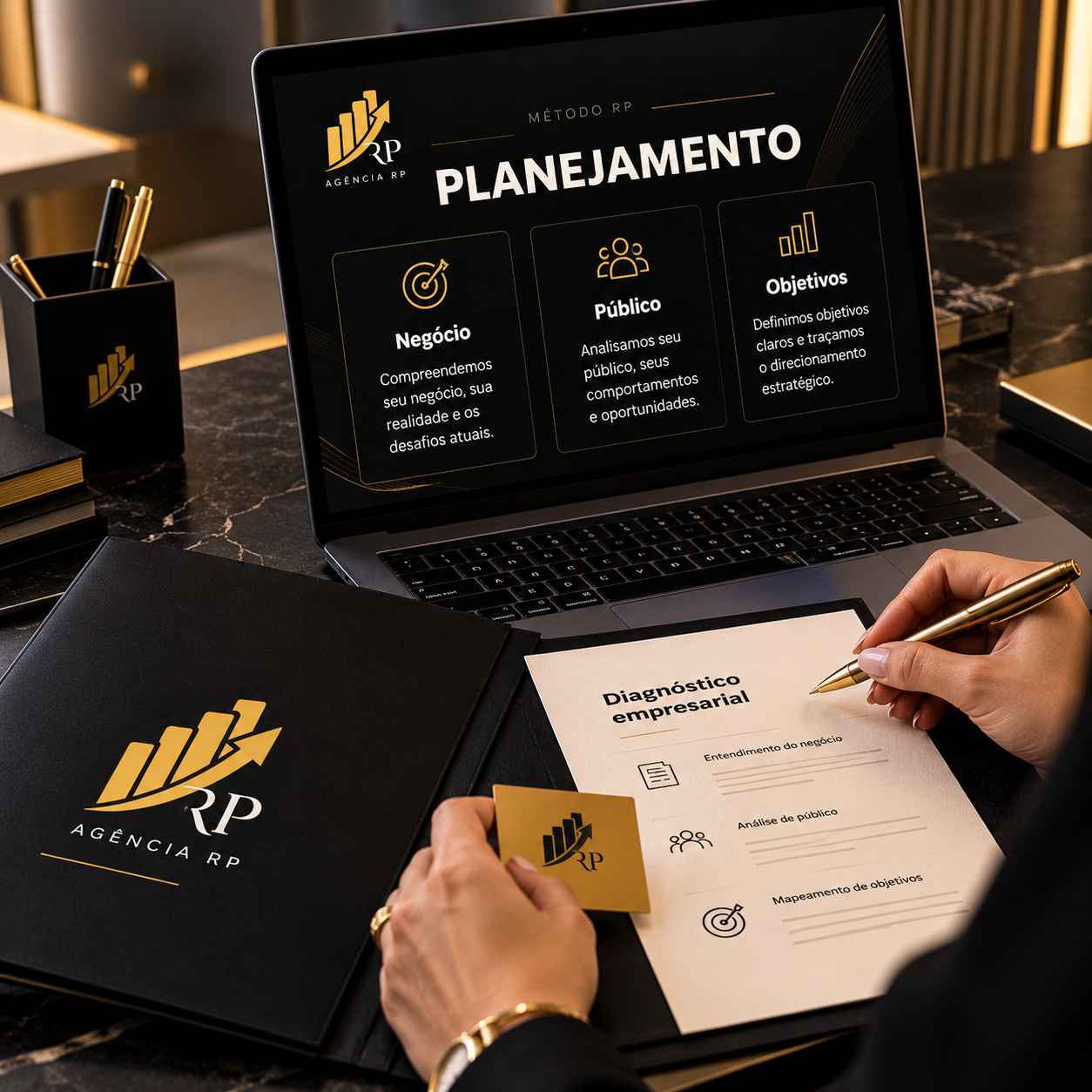 planejamento estratégico da agência rp